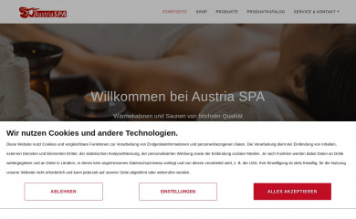 austria-spa.at screenshot