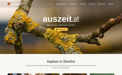 auszeit.at screenshot