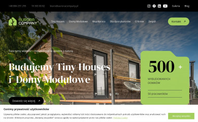auroracompany.pl screenshot