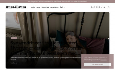 aura4laura.dk screenshot
