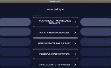 aura-reading.at screenshot