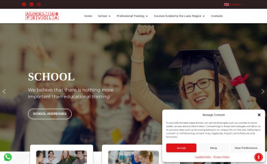 aureliafevola.it screenshot
