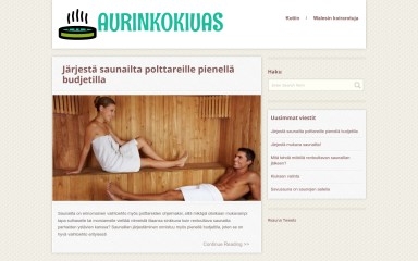 aurinkokiuas.fi screenshot