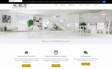 aurus-immobilien.at screenshot