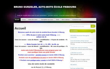 auto-ecole-fribourg.ch screenshot