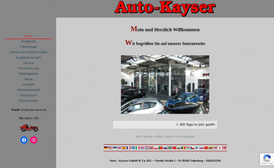 auto-kayser.de screenshot
