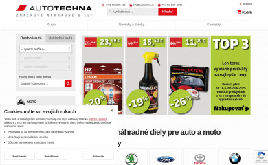 autotechna.sk screenshot