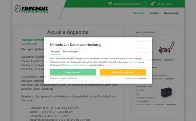 autoteile-froeschl.at screenshot