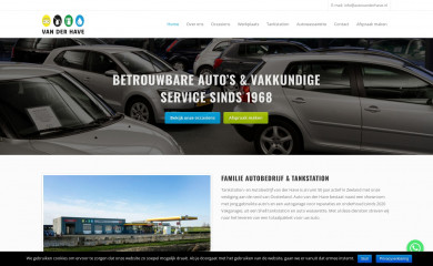 autovanderhave.nl screenshot