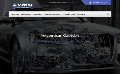 autovelna.lt screenshot