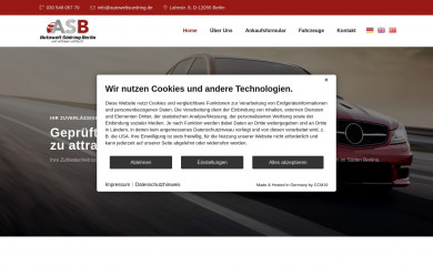 autoweltsuedring.de screenshot