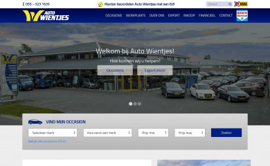 autowientjes.nl screenshot