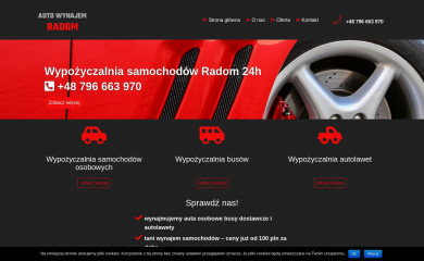 autowynajem.radom.pl screenshot