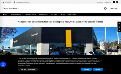 autoxandri.com screenshot