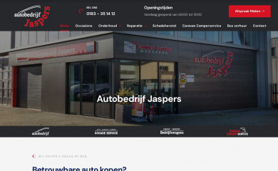 autobedrijfjaspers.nl screenshot
