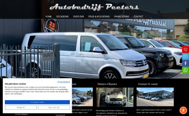 autobedrijfpeeters.nl screenshot