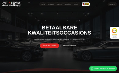autobedrijfvanbergen.nl screenshot