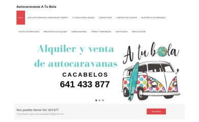 autocaravanasatubola.com screenshot