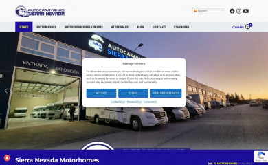 autocaravanassierranevada.com screenshot