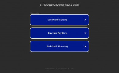 autocreditcenterga.com screenshot