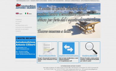 autodemciliberti.com screenshot