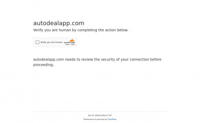 autodealapp.com screenshot
