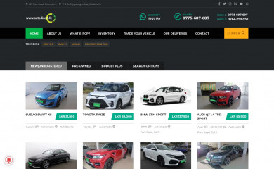 http://autodirect.lk screenshot