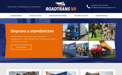 autodopravastavebnictvo.sk screenshot