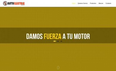 autoelectric.cl screenshot