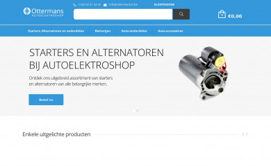 autoelektroshop.be screenshot