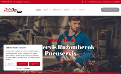 autoferteam.sk screenshot