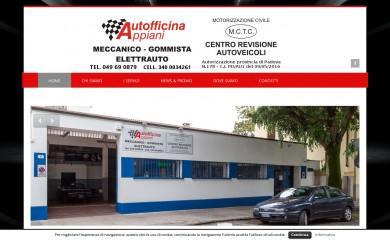 autofficinaappiani.it screenshot