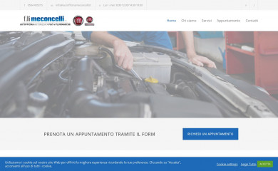 autofficinameconcelli.it screenshot