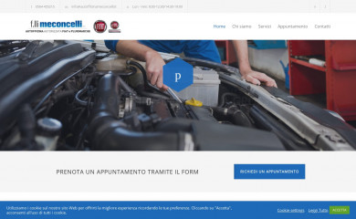autofficinameconcelli.it screenshot