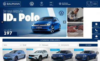 autohaus-baumann.de screenshot