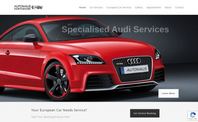 autohausnorthshore.com.au screenshot