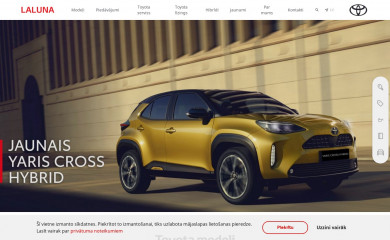 autolaluna.lv screenshot