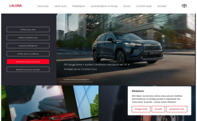 autolaluna.lv screenshot