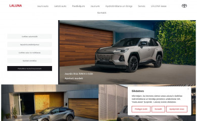 autolaluna.lv screenshot