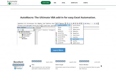 automateexcel.com screenshot