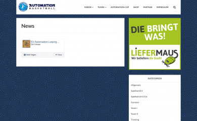 automation-basketball.de screenshot