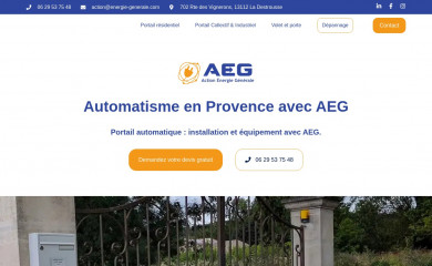 automatisme-aeg.com screenshot