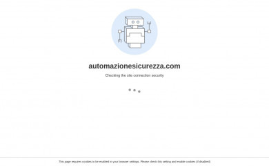 automazionesicurezza.com screenshot