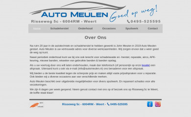 automeulen.nl screenshot