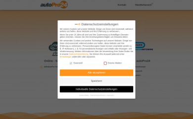http://autopro24.at/ screenshot