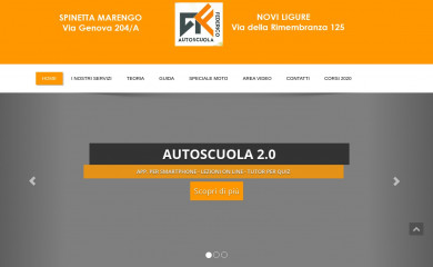 autoscuolafederico.it screenshot