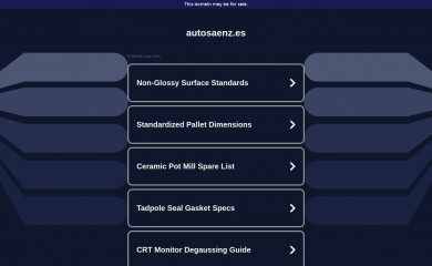 autosaenz.es screenshot