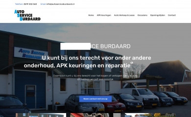 autoserviceburdaard.nl screenshot