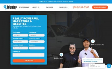 http://www.autoshopsolutions.com/ screenshot