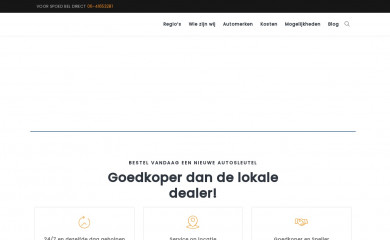 autosleutelkaart.nl screenshot